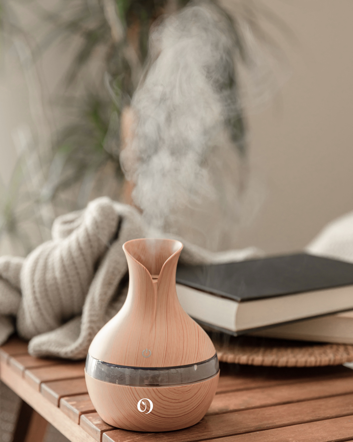 Diffuseur d’huiles essentielles en bois – Design naturel